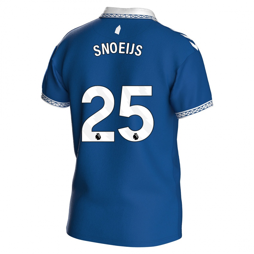 Homme Maillot Katja Snoeijs #25 Bleu Royal Tenues Domicile 2023/24 T-Shirt Suisse