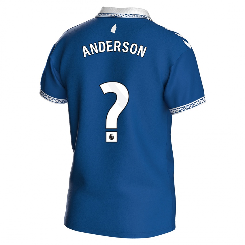 Herren Joseph Anderson #0 Königsblau Heimtrikot Trikot 2023/24 T-Shirt Schweiz