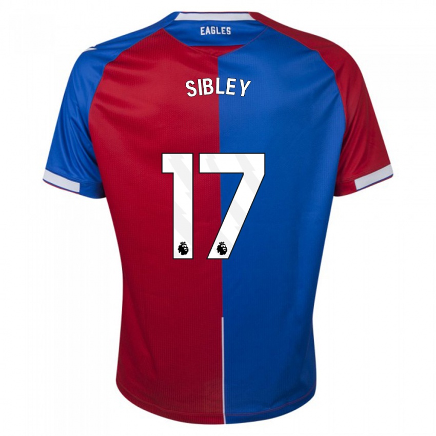 Homme Maillot Isabella Sibley #17 Rouge Bleu Tenues Domicile 2023/24 T-Shirt Suisse