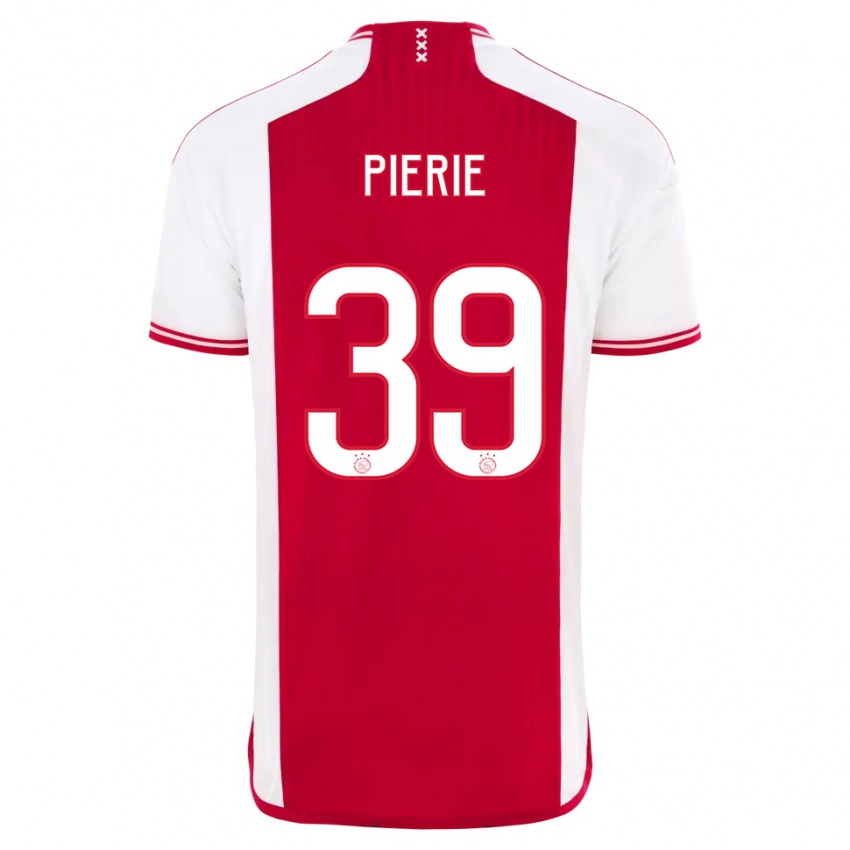 Herren Kik Pierie #39 Rot-Weiss Heimtrikot Trikot 2023/24 T-Shirt Schweiz