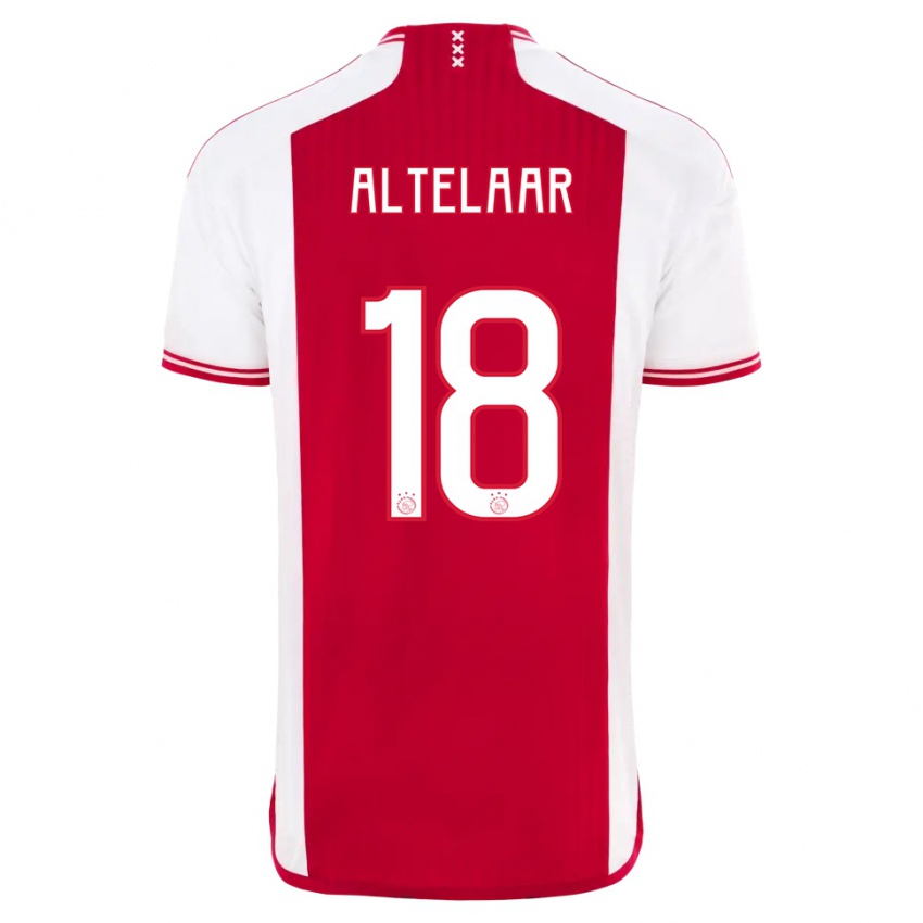 Herren Jamie Altelaar #18 Rot-Weiss Heimtrikot Trikot 2023/24 T-Shirt Schweiz