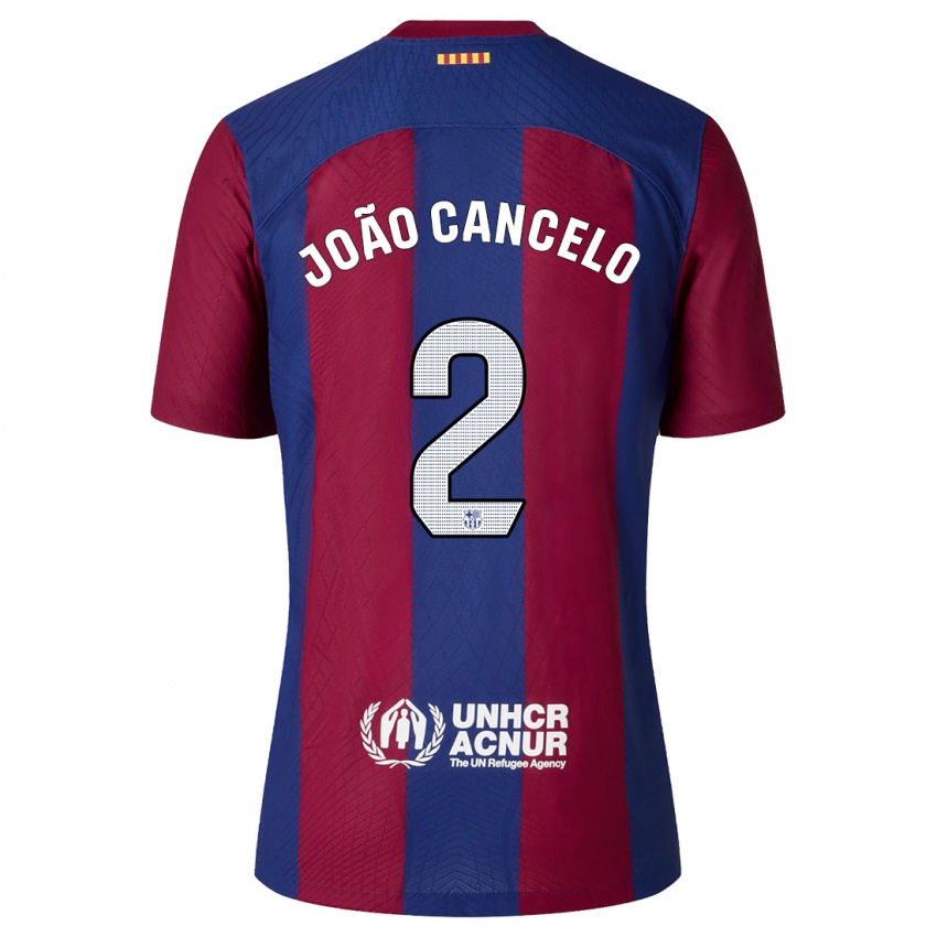 Herren Joao Cancelo #2 Rot Blau Heimtrikot Trikot 2023/24 T-Shirt Schweiz