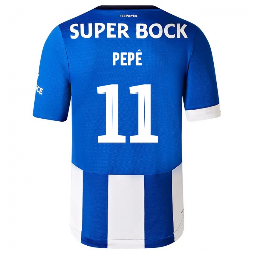 Herren Pepe #11 Blau Weiss Heimtrikot Trikot 2023/24 T-Shirt Schweiz