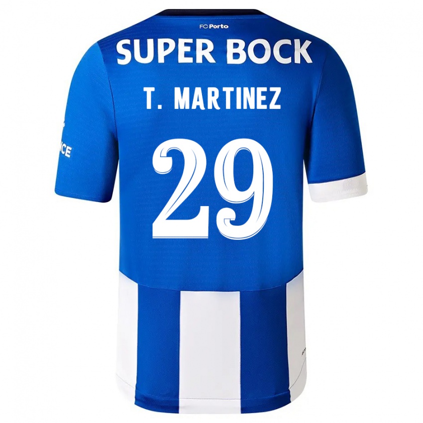 Herren Toni Martinez #29 Blau Weiss Heimtrikot Trikot 2023/24 T-Shirt Schweiz