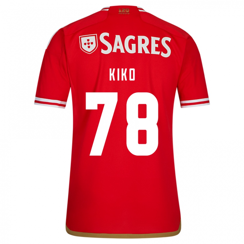 Homme Maillot Kiko #78 Rouge Tenues Domicile 2023/24 T-Shirt Suisse