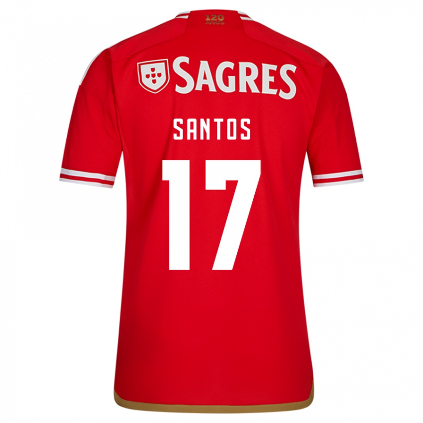 Herren Daniela Santos #17 Rot Heimtrikot Trikot 2023/24 T-Shirt Schweiz