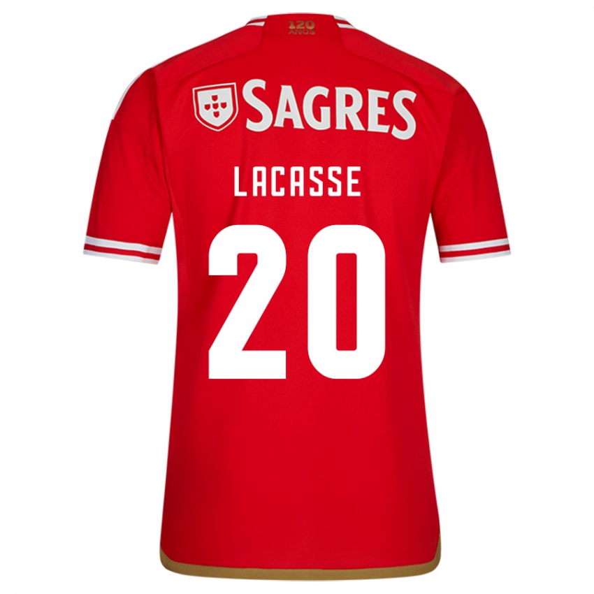Herren Cloe Lacasse #20 Rot Heimtrikot Trikot 2023/24 T-Shirt Schweiz