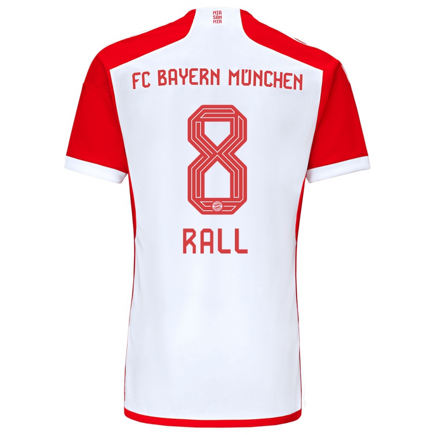 Herren Maximiliane Rall #8 Rot-Weiss Heimtrikot Trikot 2023/24 T-Shirt Schweiz