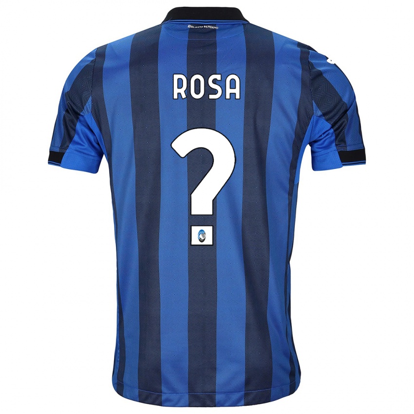 Homme Maillot Alessio Rosa #0 Noir Bleu Tenues Domicile 2023/24 T-Shirt Suisse