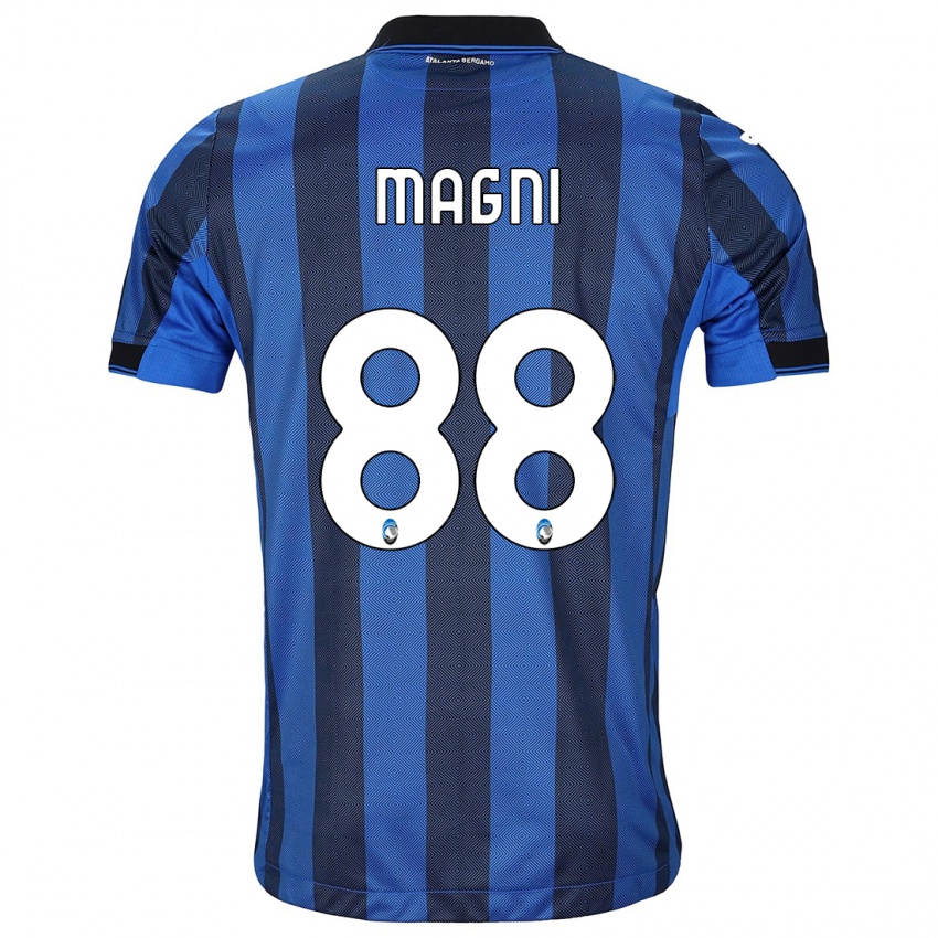 Homme Maillot Gloria Magni #88 Noir Bleu Tenues Domicile 2023/24 T-Shirt Suisse