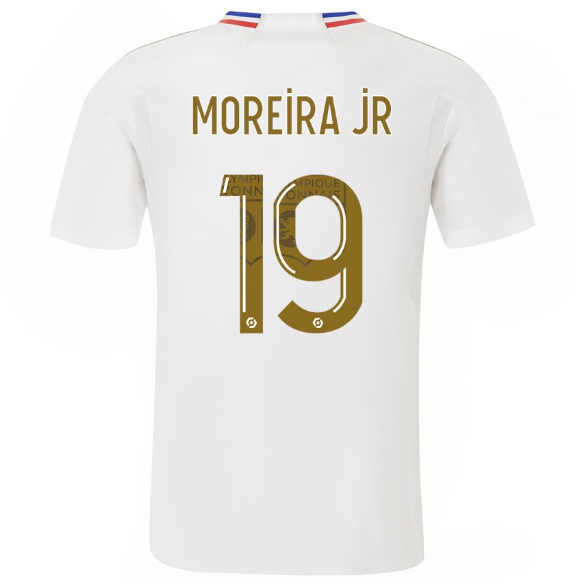 Homme Maillot Diego Moreira #0 Blanc Tenues Domicile 2023/24 T-Shirt Suisse