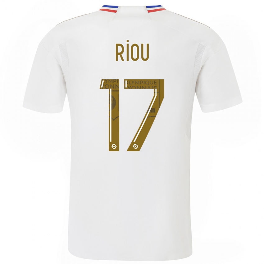 Herren Remy Riou #17 Weiß Heimtrikot Trikot 2023/24 T-Shirt Schweiz