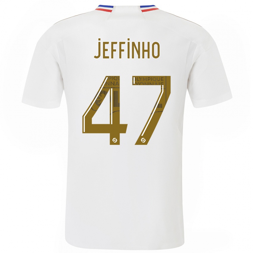 Herren Jeffinho #47 Weiß Heimtrikot Trikot 2023/24 T-Shirt Schweiz
