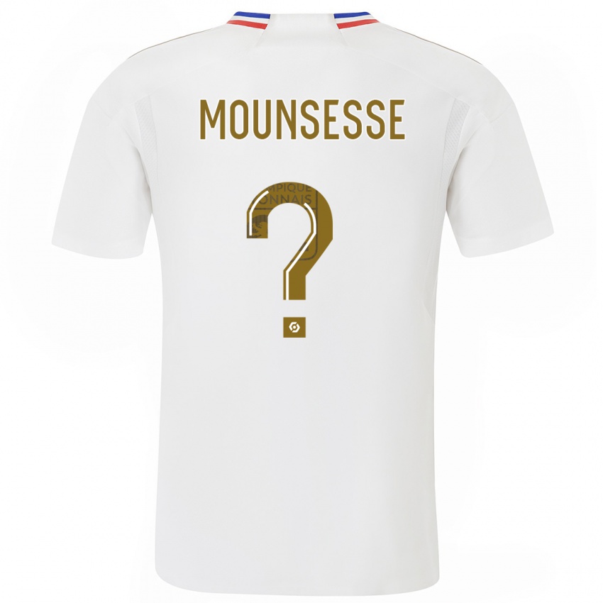Homme Maillot Jeremy Mounsesse #0 Blanc Tenues Domicile 2023/24 T-Shirt Suisse