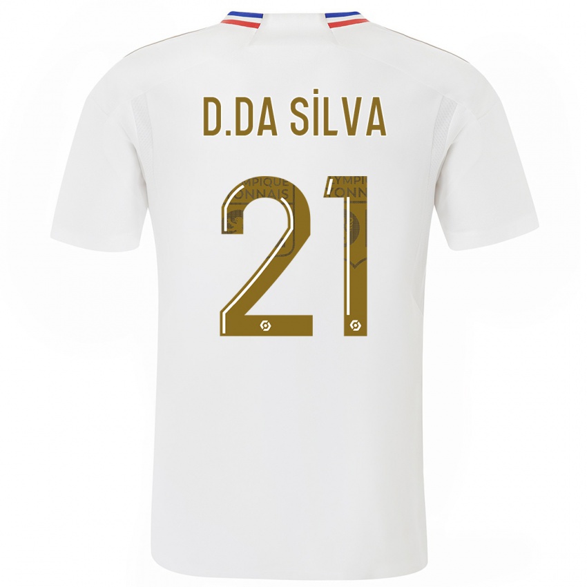 Herren Damien Da Silva #21 Weiß Heimtrikot Trikot 2023/24 T-Shirt Schweiz