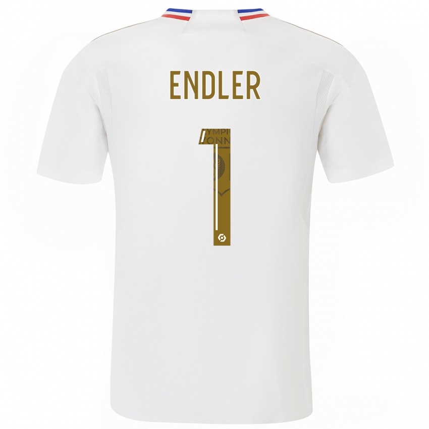 Herren Christiane Endler #1 Weiß Heimtrikot Trikot 2023/24 T-Shirt Schweiz