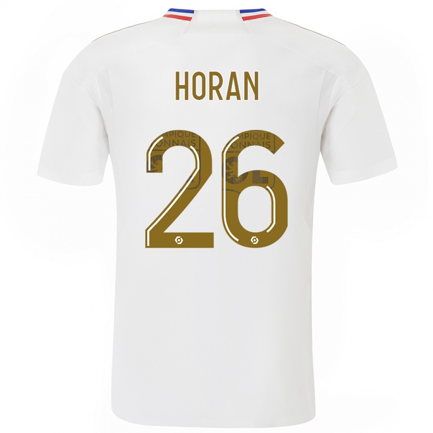 Herren Lindsey Horan #26 Weiß Heimtrikot Trikot 2023/24 T-Shirt Schweiz