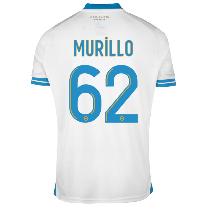 Herren Amir Murillo #62 Weiß Heimtrikot Trikot 2023/24 T-Shirt Schweiz