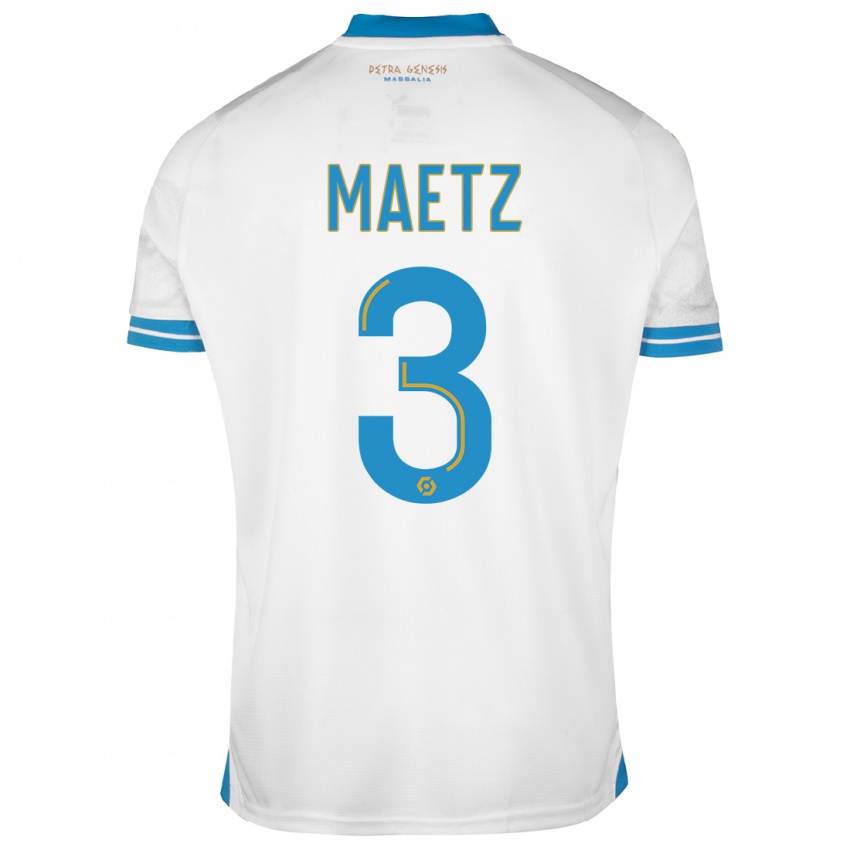 Herren Agathe Maetz #3 Weiß Heimtrikot Trikot 2023/24 T-Shirt Schweiz