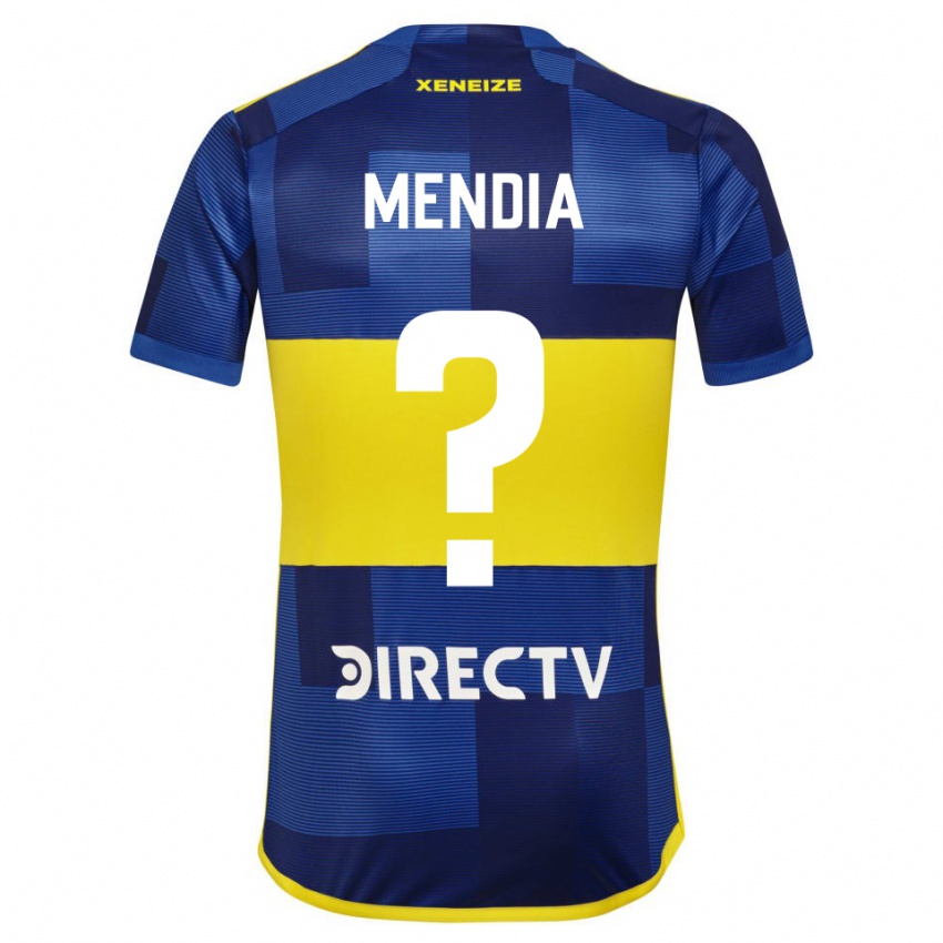 Herren Mateo Mendia #0 Dunkelblau Gelb Heimtrikot Trikot 2023/24 T-Shirt Schweiz
