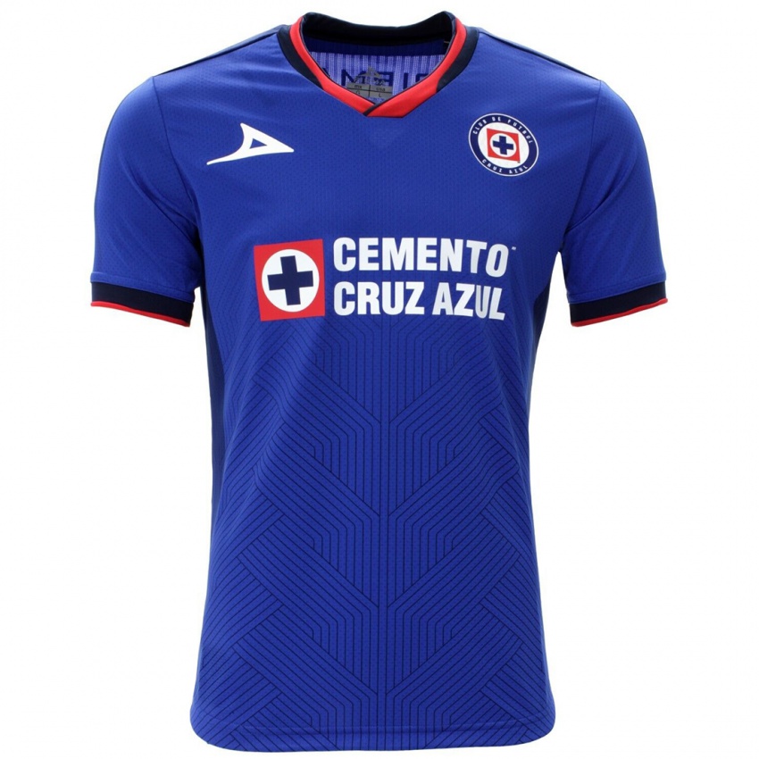 Homme Maillot Rodrigo Huescas #18 Bleu Tenues Domicile 2023/24 T-Shirt Suisse