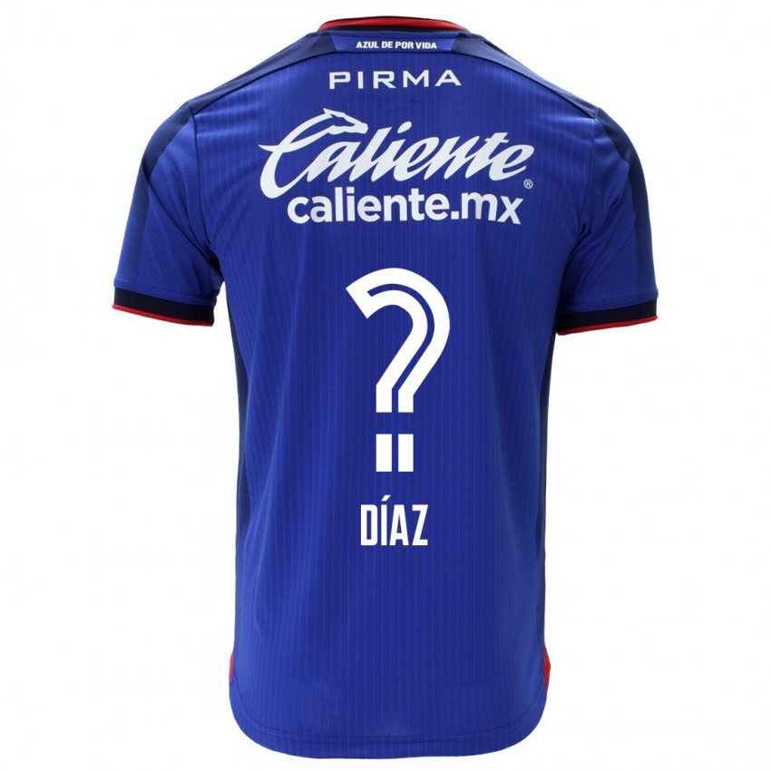 Herren Josué Díaz #0 Blau Heimtrikot Trikot 2023/24 T-Shirt Schweiz