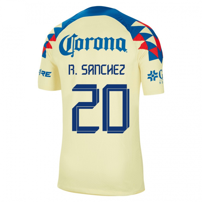 Herren Richard Sanchez #20 Gelb Heimtrikot Trikot 2023/24 T-Shirt Schweiz