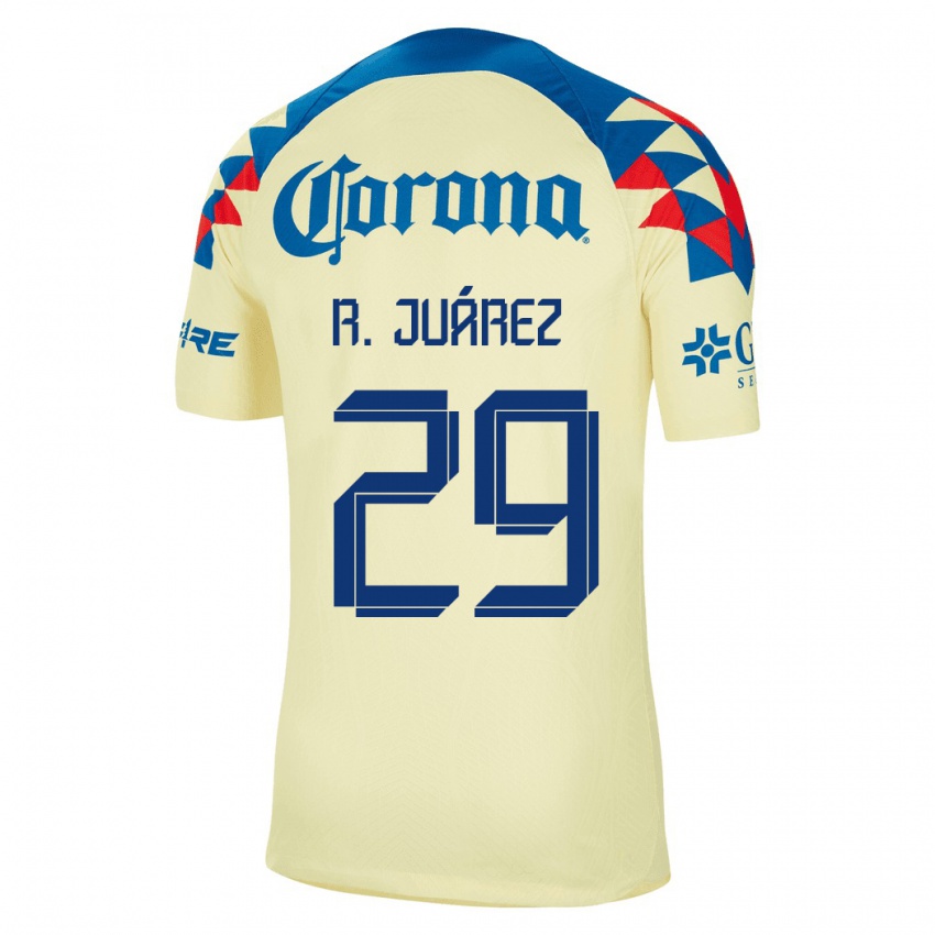Herren Ramón Juárez #29 Gelb Heimtrikot Trikot 2023/24 T-Shirt Schweiz