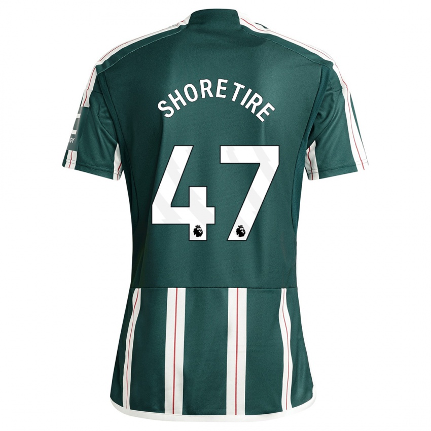 Homme Maillot Shola Shoretire #47 Vert Foncé Tenues Extérieur 2023/24 T-Shirt Suisse