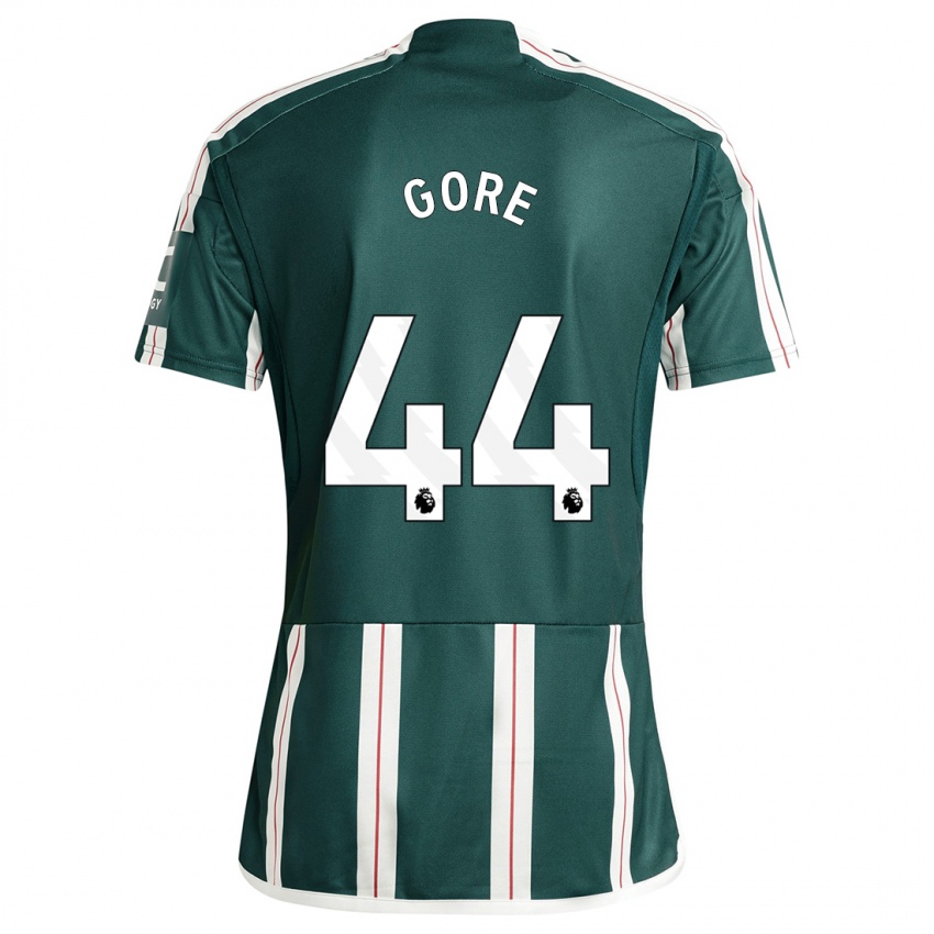 Homme Maillot Daniel Gore #44 Vert Foncé Tenues Extérieur 2023/24 T-Shirt Suisse