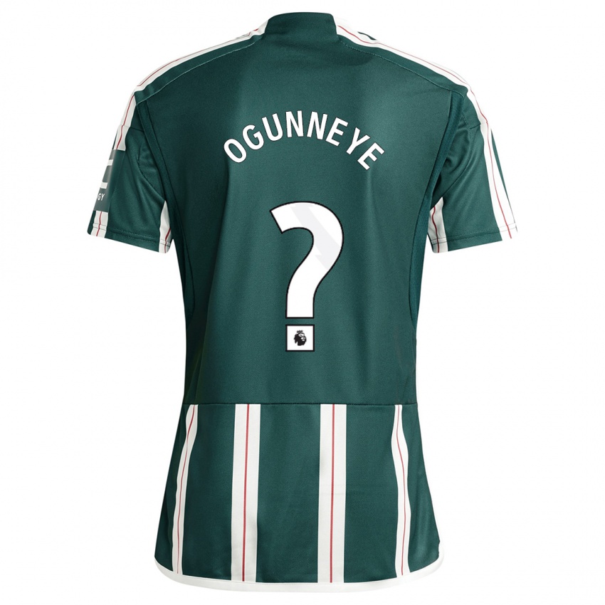 Herren Habeeb Ogunneye #0 Dunkelgrün Auswärtstrikot Trikot 2023/24 T-Shirt Schweiz
