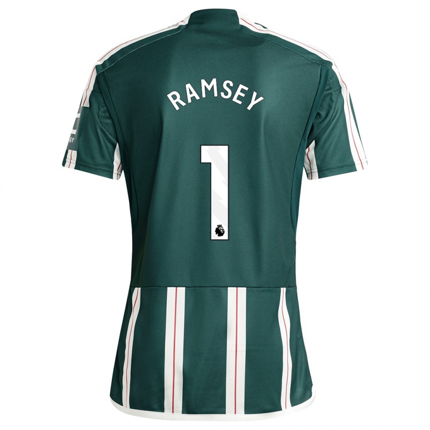 Herren Emily Ramsey #1 Dunkelgrün Auswärtstrikot Trikot 2023/24 T-Shirt Schweiz