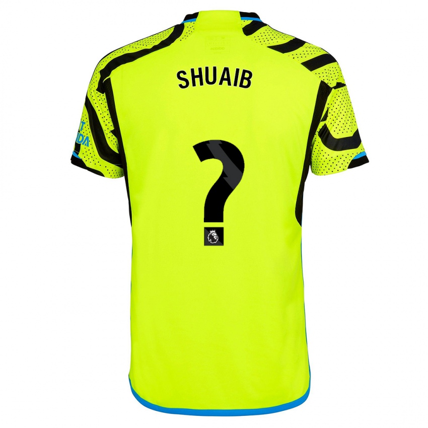 Herren Zac Shuaib #0 Gelb Auswärtstrikot Trikot 2023/24 T-Shirt Schweiz