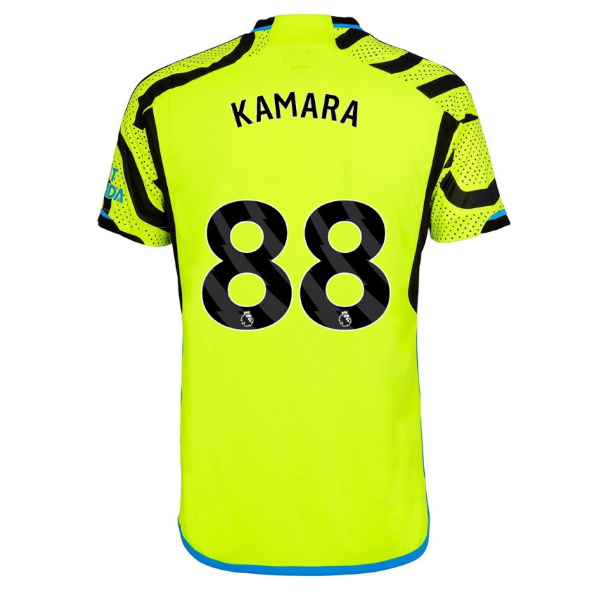 Homme Maillot Osman Kamara #88 Jaune Tenues Extérieur 2023/24 T-Shirt Suisse