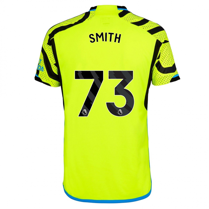 Homme Maillot Tom Smith #73 Jaune Tenues Extérieur 2023/24 T-Shirt Suisse