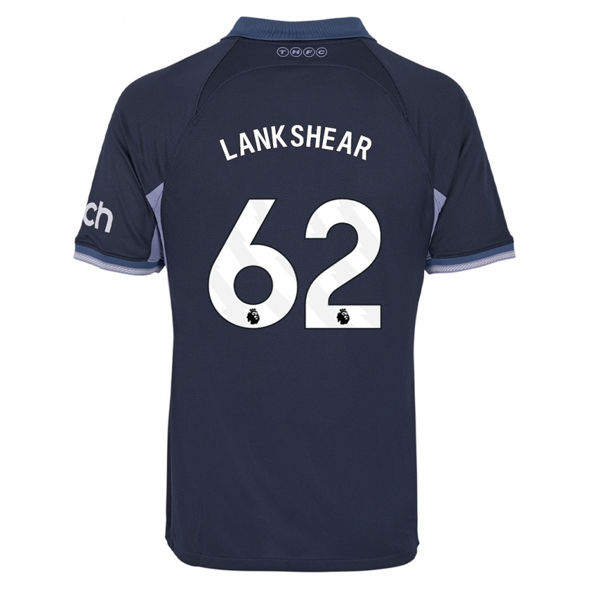Homme Maillot Will Lankshear #62 Bleu Foncé Tenues Extérieur 2023/24 T-Shirt Suisse