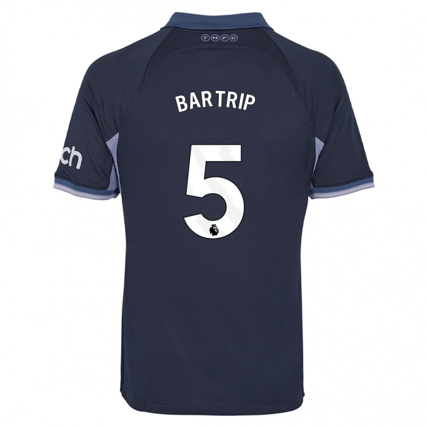 Herren Molly Bartrip #5 Dunkelblau Auswärtstrikot Trikot 2023/24 T-Shirt Schweiz