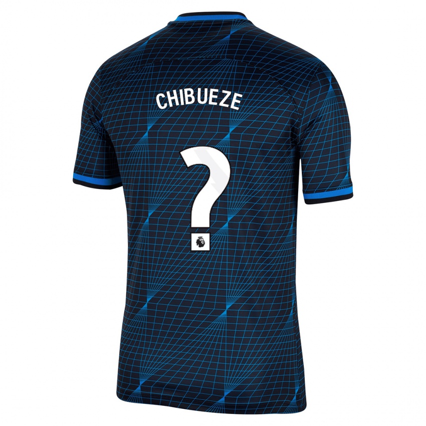 Herren Chinonso Chibueze #0 Dunkelblau Auswärtstrikot Trikot 2023/24 T-Shirt Schweiz