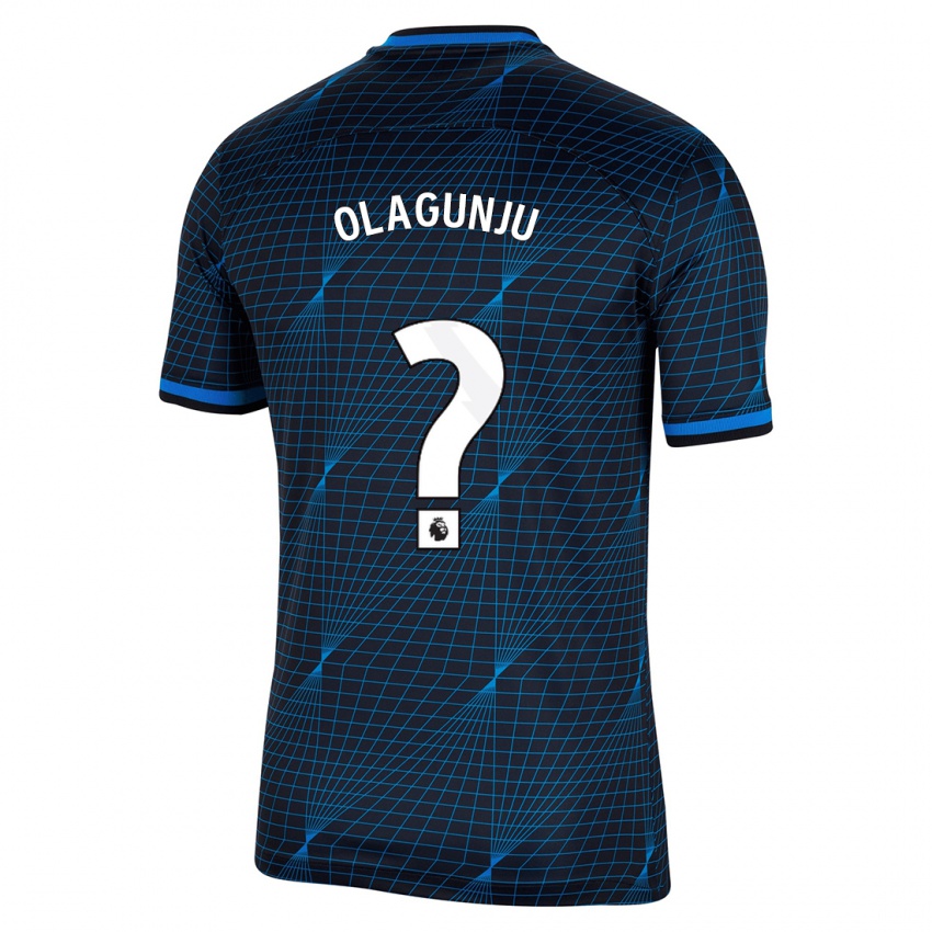 Herren Saheed Olagunju #0 Dunkelblau Auswärtstrikot Trikot 2023/24 T-Shirt Schweiz