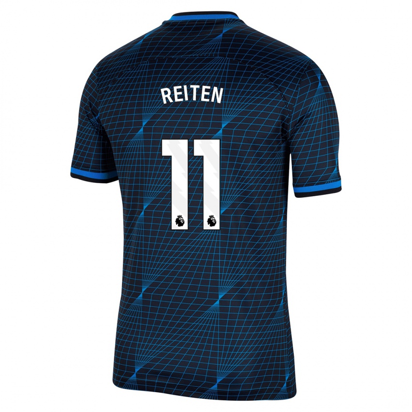 Homme Maillot Guro Reiten #11 Bleu Foncé Tenues Extérieur 2023/24 T-Shirt Suisse
