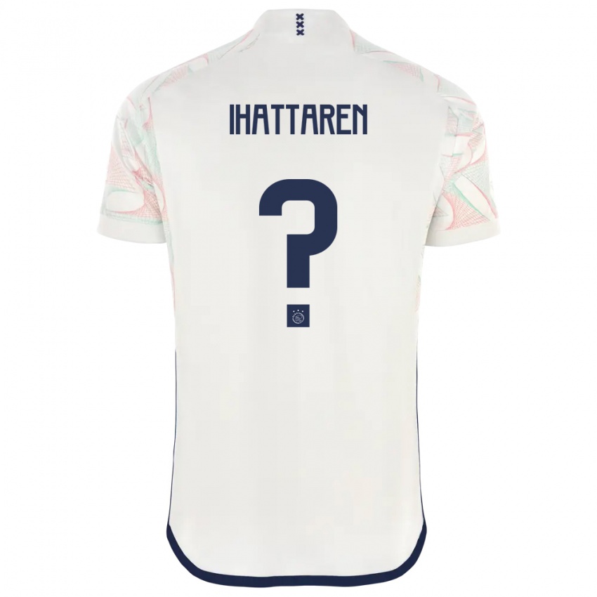 Homme Maillot Mohamed Ihattaren #0 Blanc Tenues Extérieur 2023/24 T-Shirt Suisse