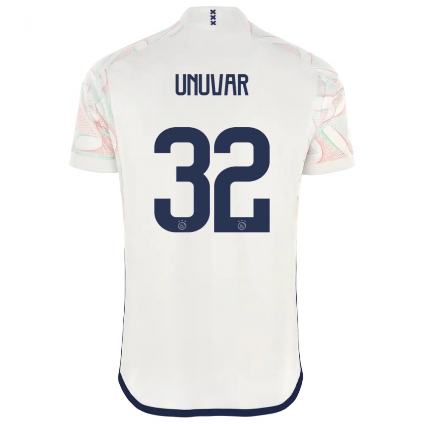 Homme Maillot Naci Unuvar #32 Blanc Tenues Extérieur 2023/24 T-Shirt Suisse
