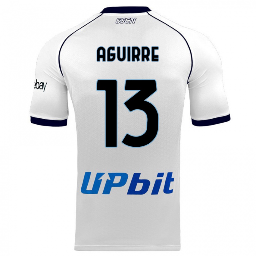 Herren Yolanda Aguirre #13 Weiß Auswärtstrikot Trikot 2023/24 T-Shirt Schweiz