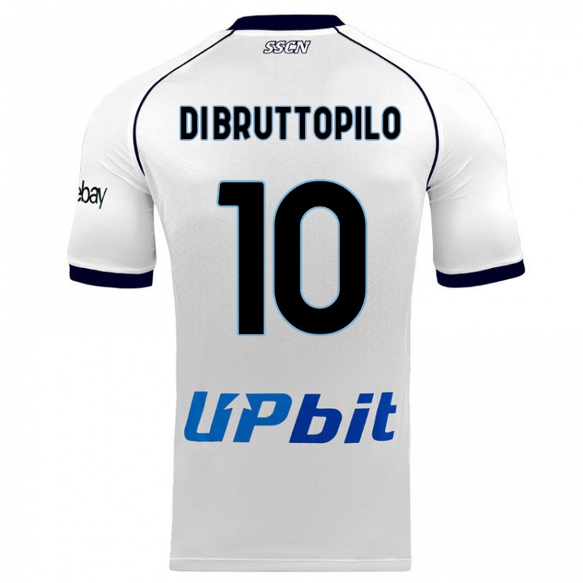 Herren Giuseppe Ambrosino Di Bruttopilo #10 Weiß Auswärtstrikot Trikot 2023/24 T-Shirt Schweiz
