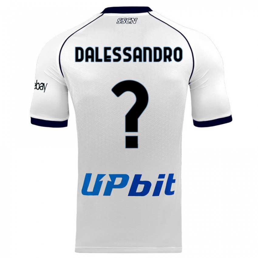 Homme Maillot Nicola Dalessandro #0 Blanc Tenues Extérieur 2023/24 T-Shirt Suisse