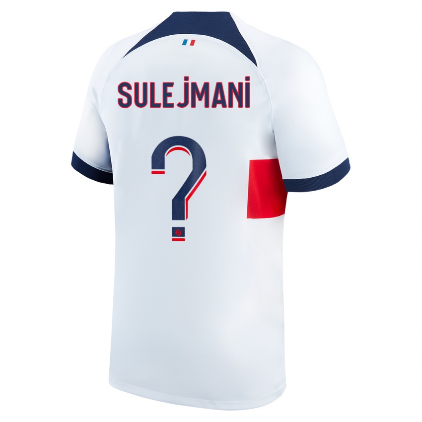 Herren Lora Sulejmani #0 Weiß Auswärtstrikot Trikot 2023/24 T-Shirt Schweiz