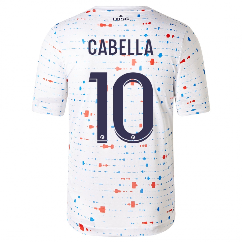 Herren Remy Cabella #10 Weiß Auswärtstrikot Trikot 2023/24 T-Shirt Schweiz