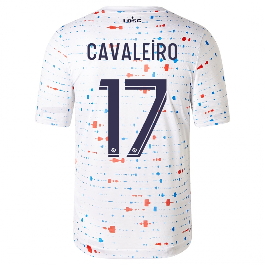 Herren Ivan Cavaleiro #17 Weiß Auswärtstrikot Trikot 2023/24 T-Shirt Schweiz