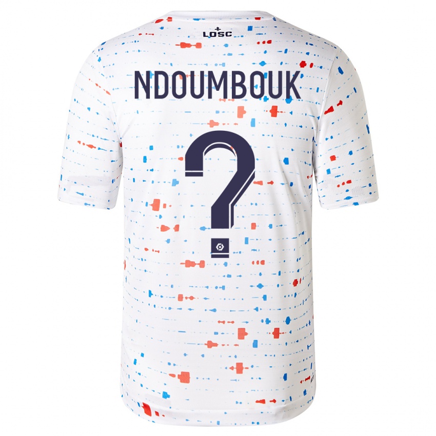 Homme Maillot Marlyse Ngo Ndoumbouk #0 Blanc Tenues Extérieur 2023/24 T-Shirt Suisse
