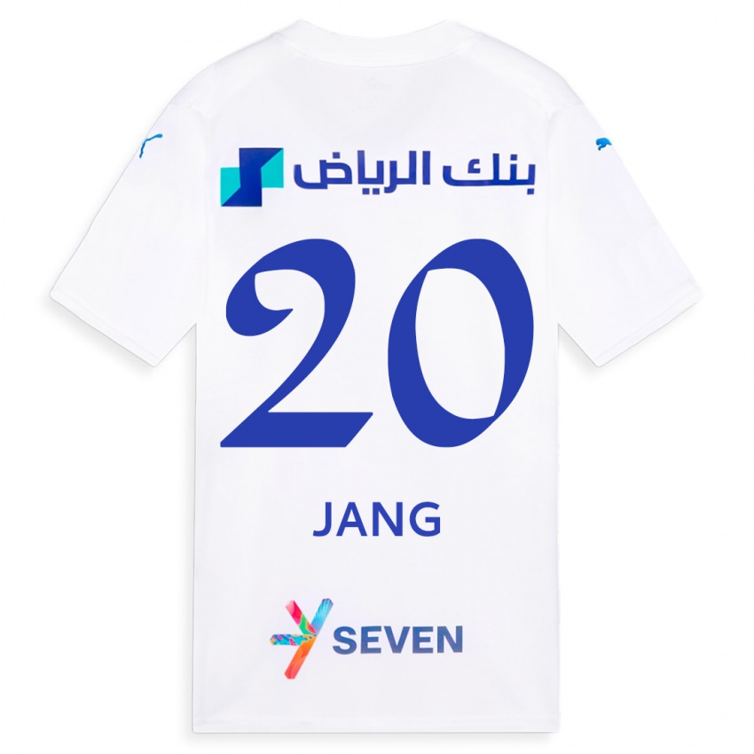 Herren Hyun-Soo Jang #20 Weiß Auswärtstrikot Trikot 2023/24 T-Shirt Schweiz